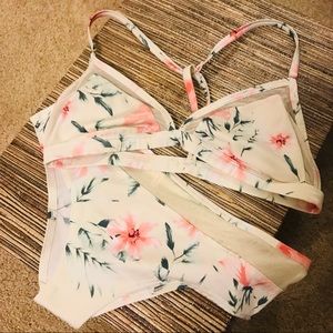 NEVER WORN PINK silk set